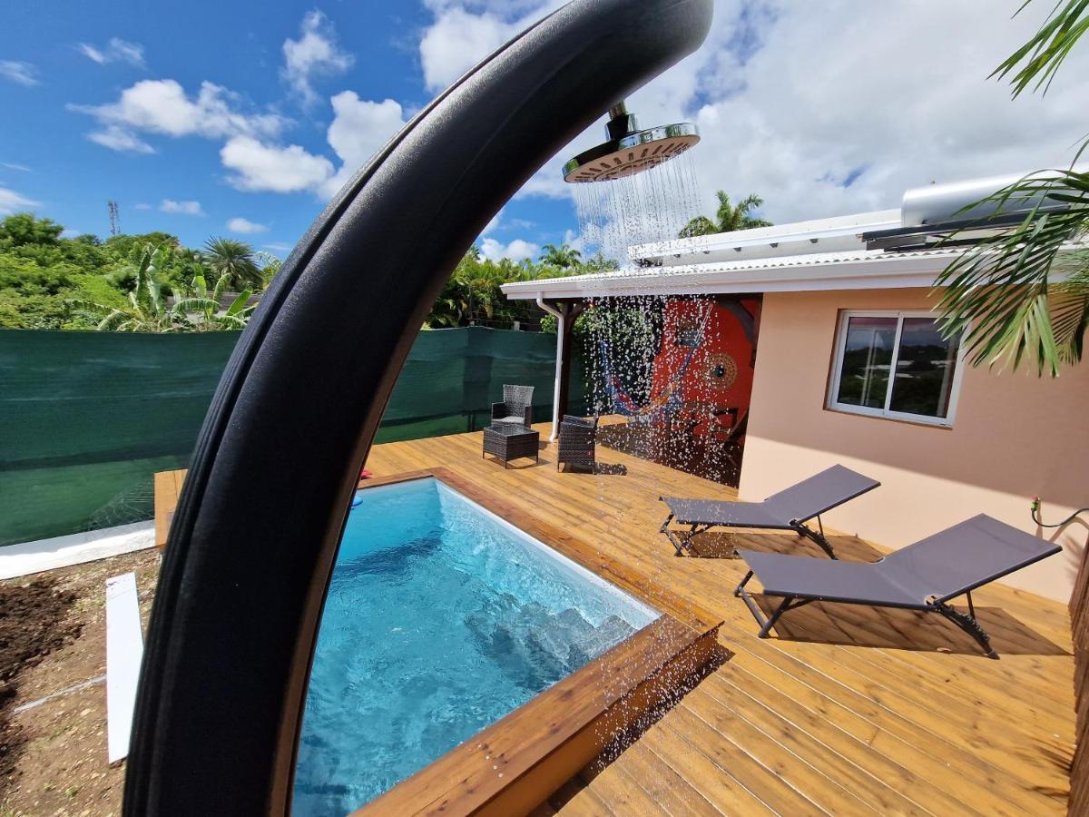 Le Jeipur Villa Vue Mer Piscine Privee Сен-Франсуа Екстер'єр фото